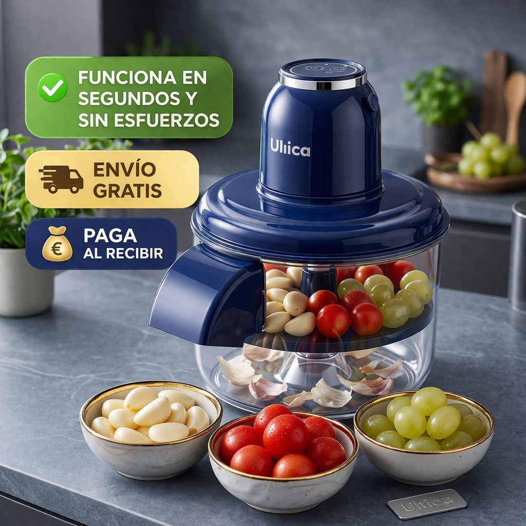 Deja de perder tiempo pelando ajo y frutas manualmente Pela en segundos — sin esfuerzo y con un solo botón