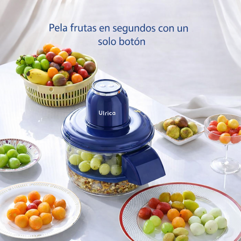 Deja de perder tiempo pelando ajo y frutas manualmente Pela en segundos — sin esfuerzo y con un solo botón